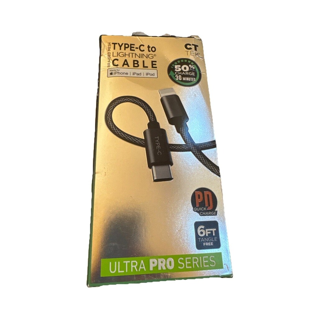 USB-C Vers CT TEK Ultra Pro‎ Series 6ft